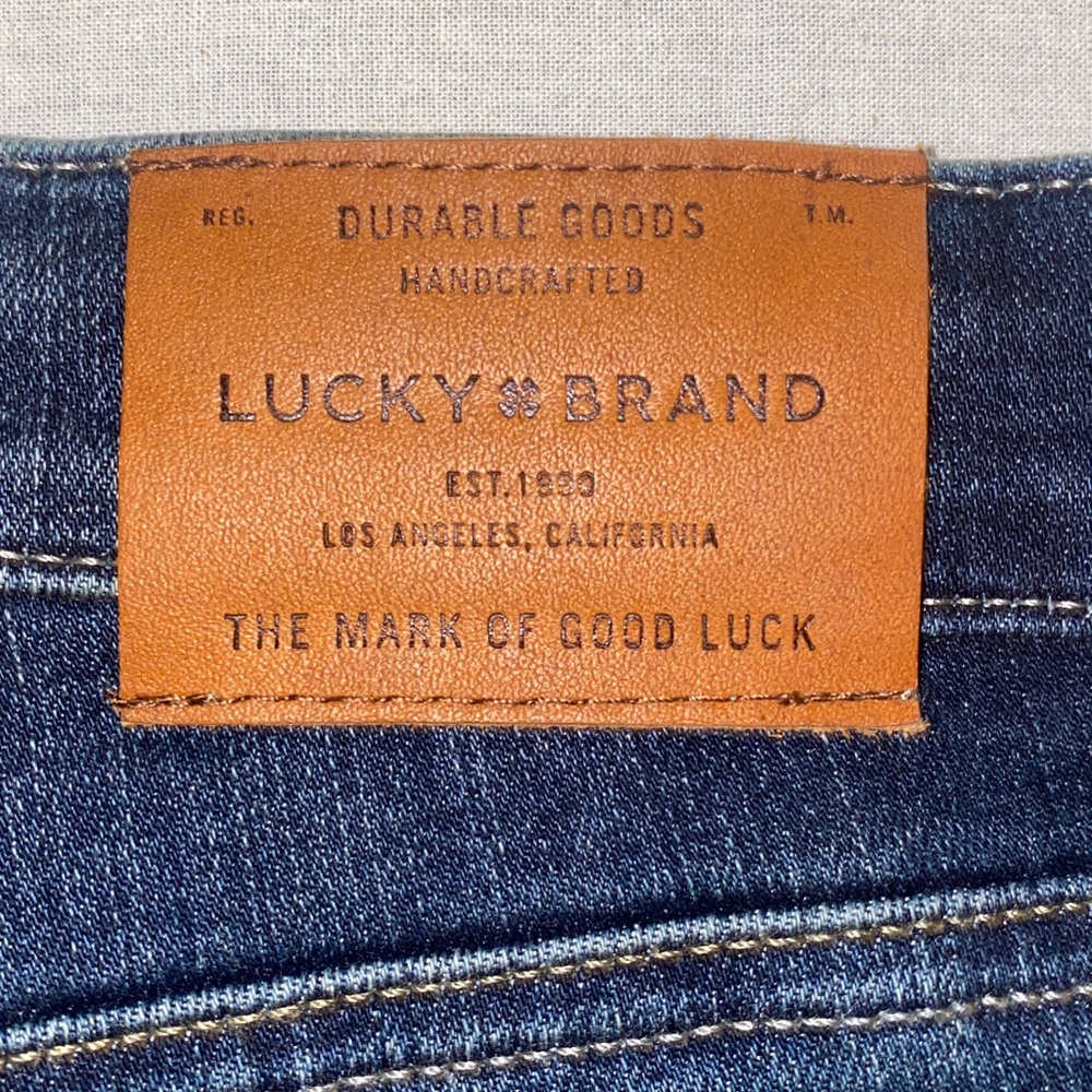 NWT Lucky Brand Ava Skinny Jean - Dark Wash - Picture 10 of 16